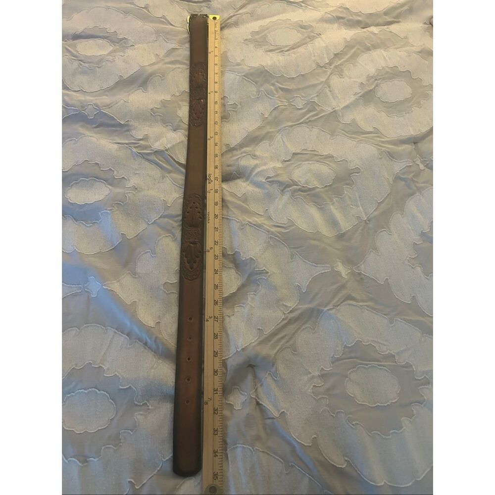 Leegin Leather Western Belt Brown - Picture 8 of 14